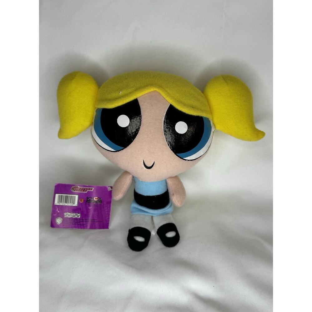 Powerpuff Girls Bubbles Plush Cartoon Network WITH TAGS (H)